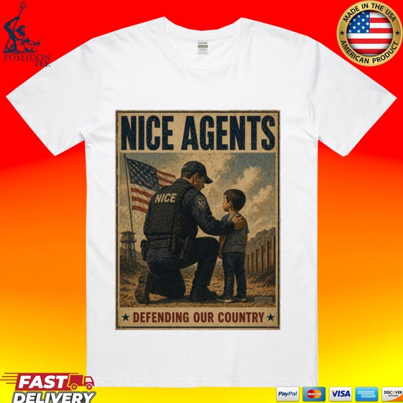 White House Nice Agents Defending Our Country T-shirt