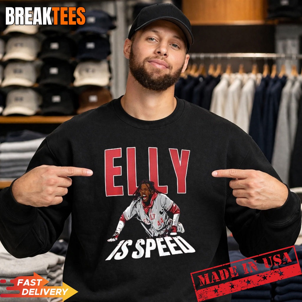 Elly De La Cruz Cincinnati Reds MLB Elly is speed T-Shirt