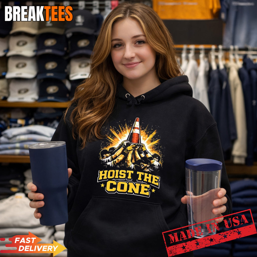 Pittsburgh Pirates MLB hoist the cone baseball lover t-shirt