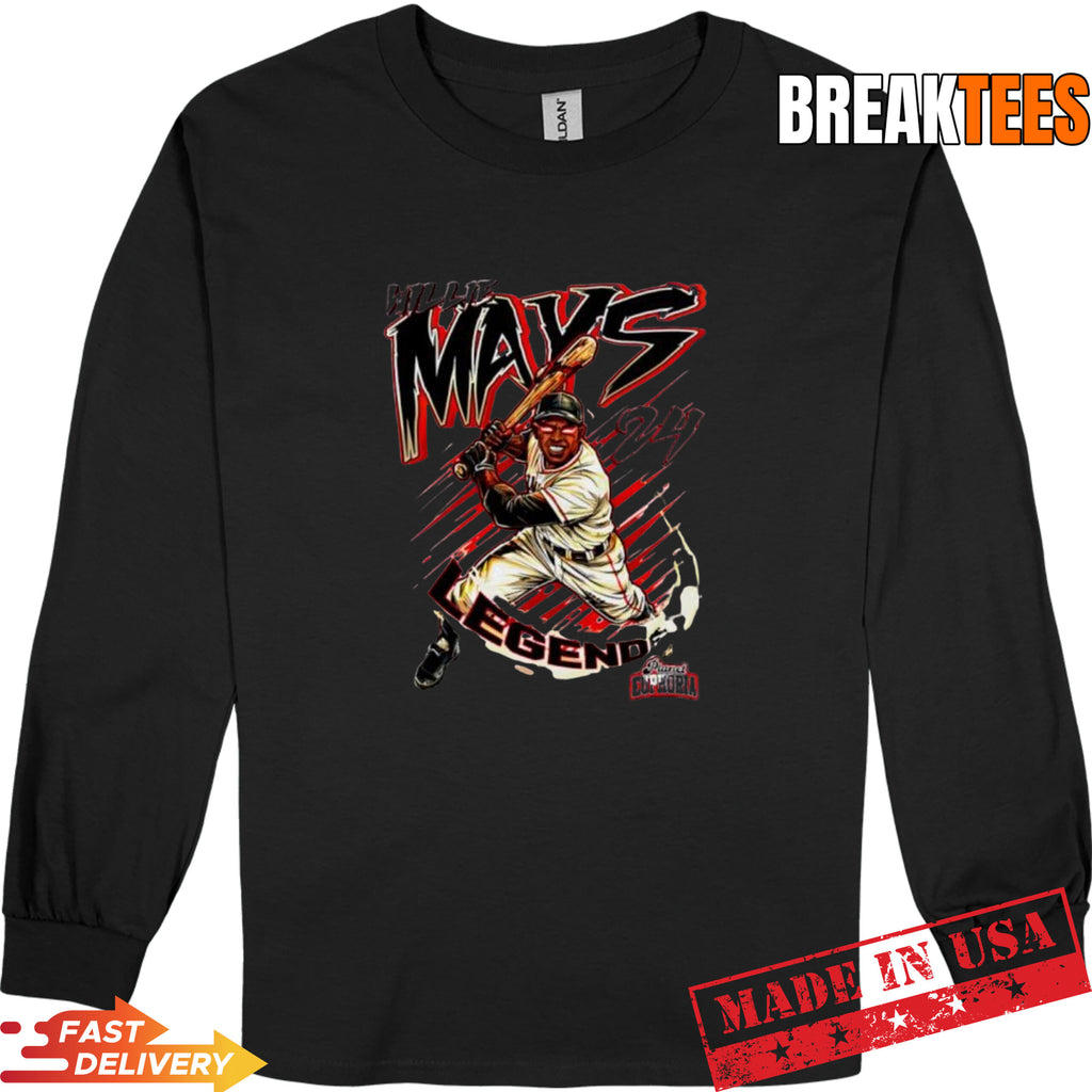 Willie Mays MLB Legend number 26 t-shirt