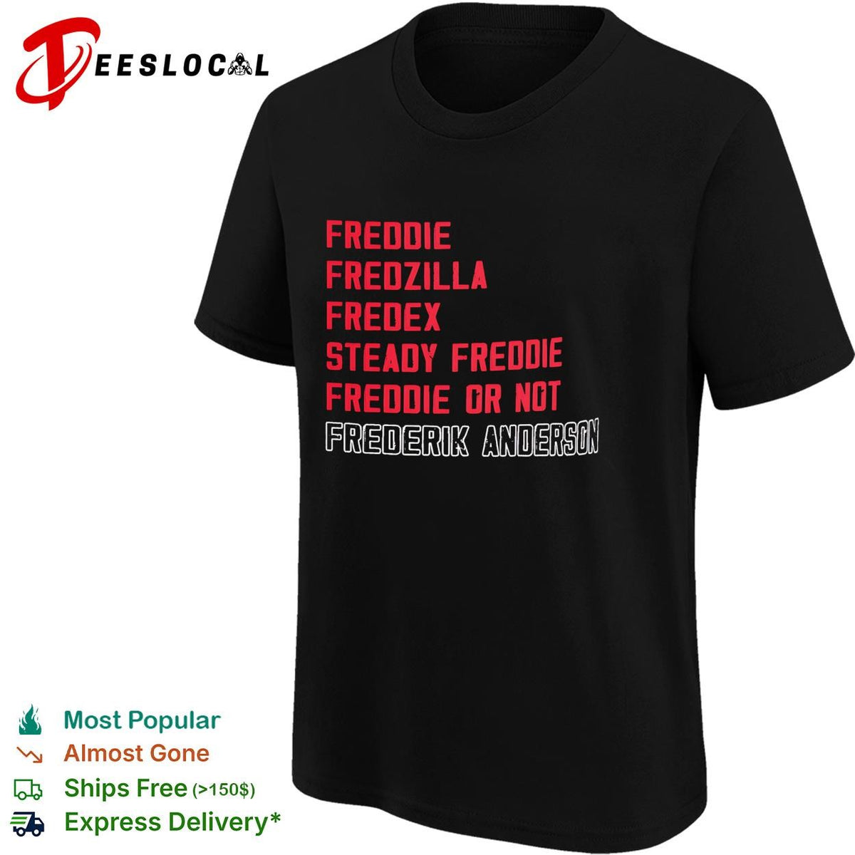 Freddie Fredzilla Fredex steady Freddie Frederik Anderson Carolina Hurricanes shirt