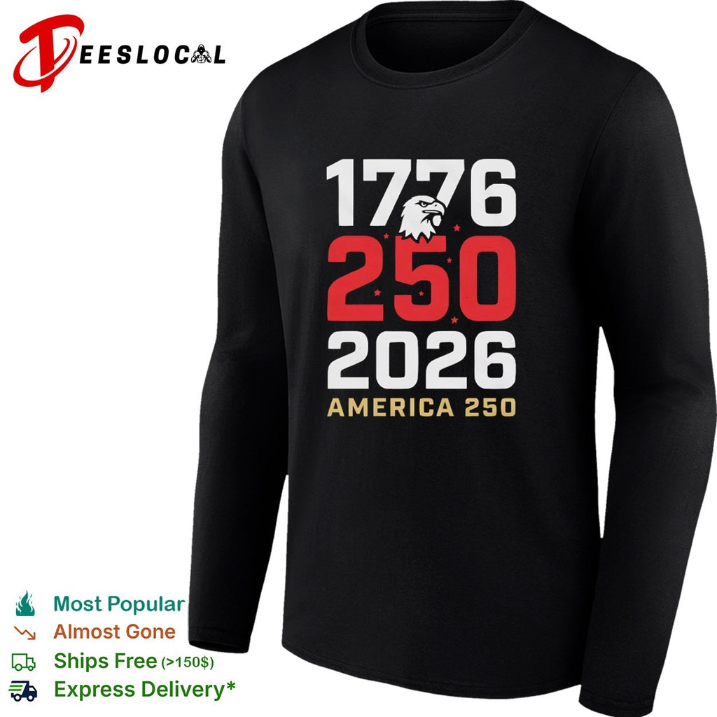 1776 250 2026 America 250 eagle shirt