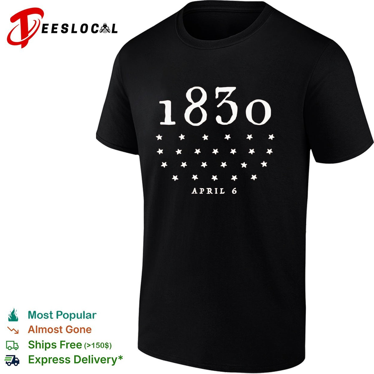 1830 April 6 Church of Jesus Christ shirt