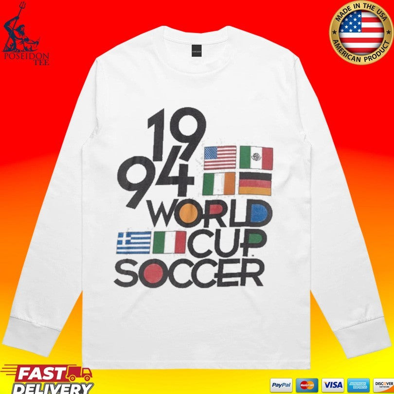 1994 World Cup Soccer Flags T-shirt