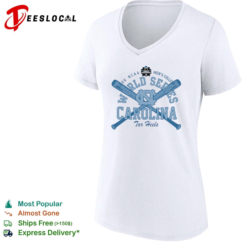 2006 NCAA World Series North Carolina Tar Heels Men College Baseball Team shirt