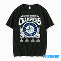 2025 Al West Division Seattle Mariners Champions Vintage Tshirts Sweater