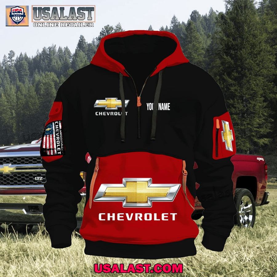 2025 Chevrolet Heavy Quater Zip Hoodie