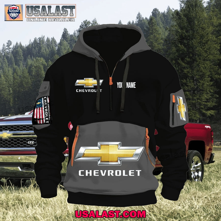 2025 Chevrolet Heavy Quater Zip Hoodie