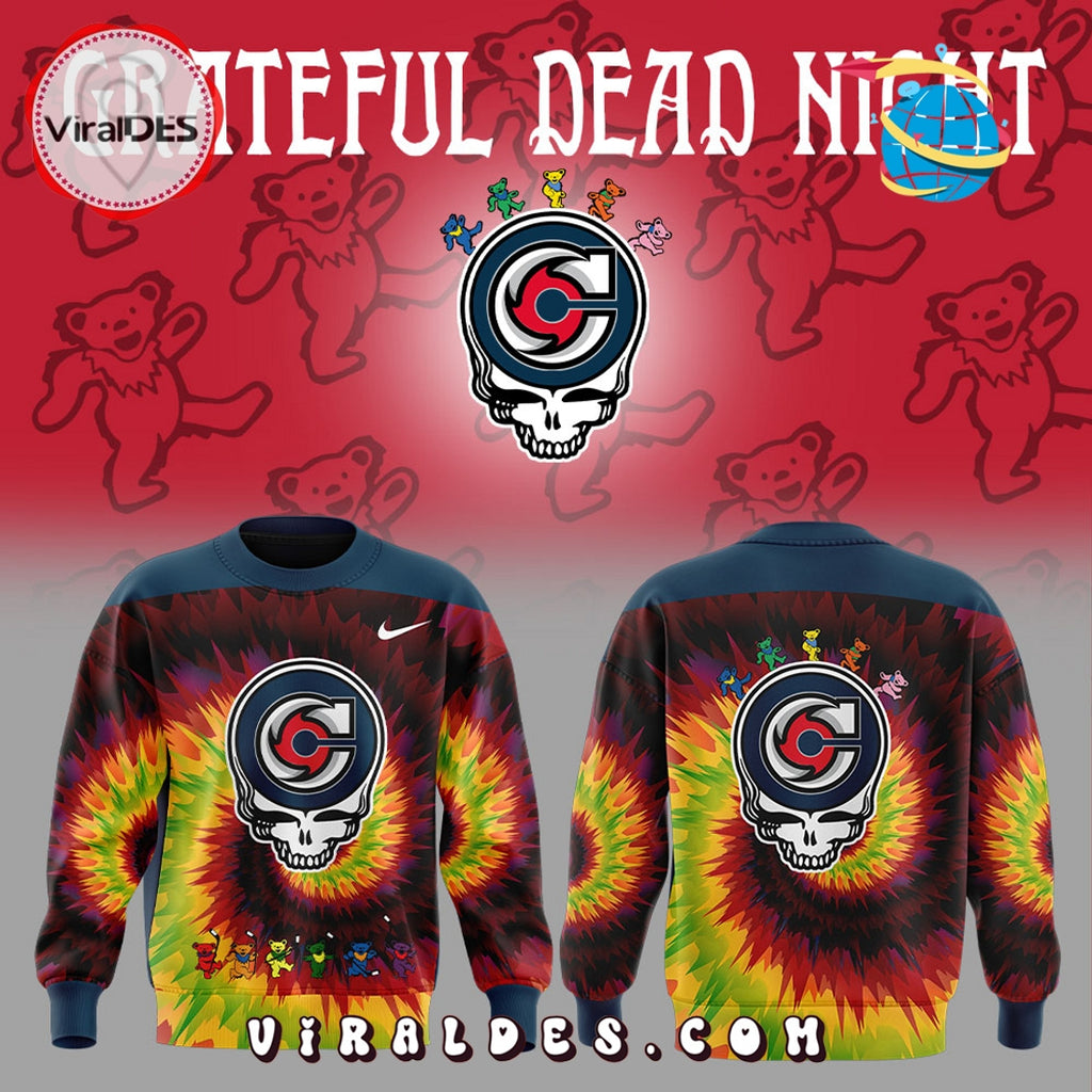 2025 Cincinnati Cyclones Grateful Dead Night Hoodie