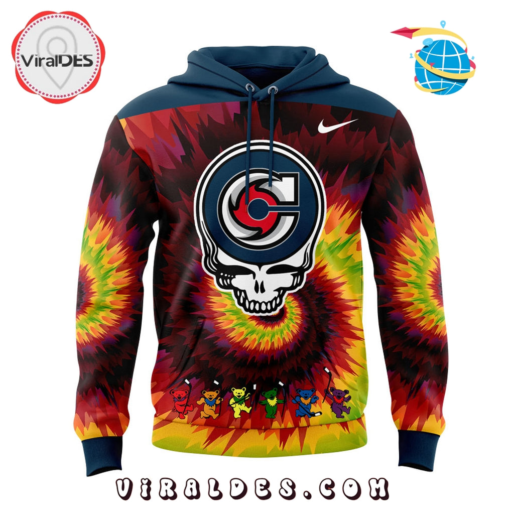 2025 Cincinnati Cyclones Grateful Dead Night Hoodie