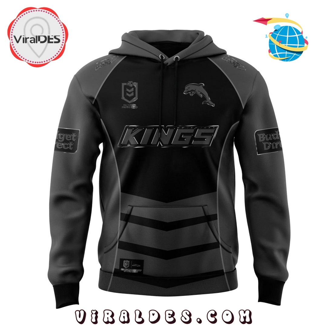 2025 Dolphins Back In Black Limited Edition Hoodie