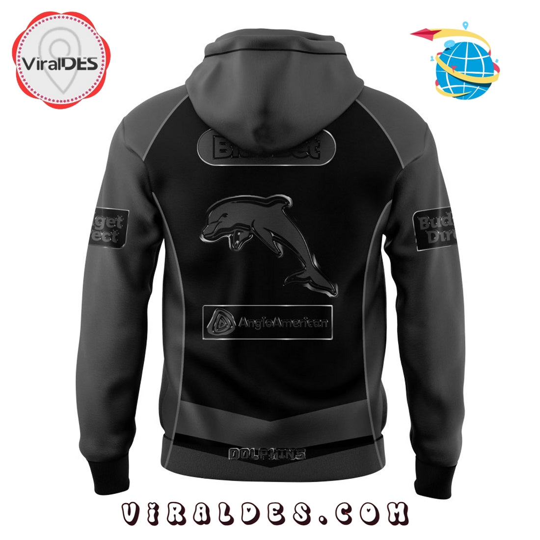 2025 Dolphins Back In Black Limited Edition Hoodie
