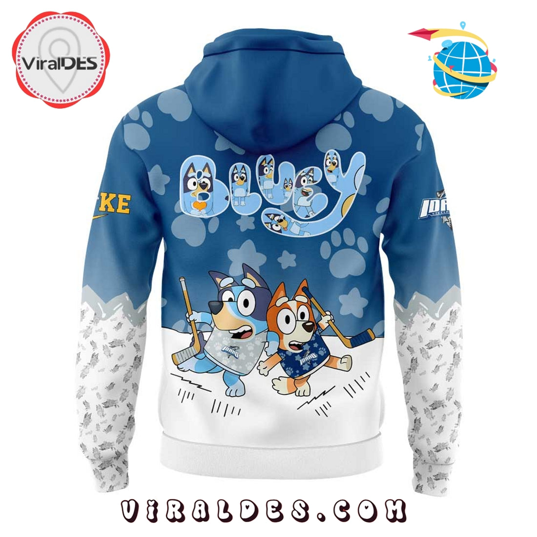 2025 Idaho Steelheads x Bluey and Bingo Hoodie, Pants