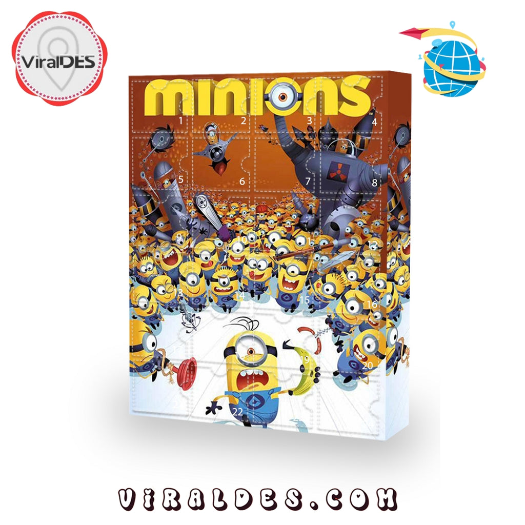 2025 Minions Advent Calendar, 24 Gifts Are In It