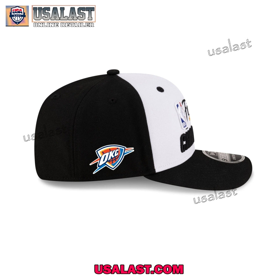 2025 NBA Champions Oklahoma City Thunder Adjustable Hat Cap