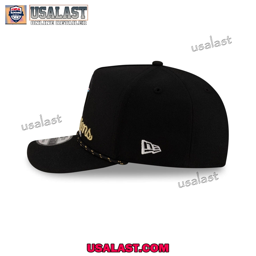 2025 NBA Champions Oklahoma City Thunder Black Snapback Hat
