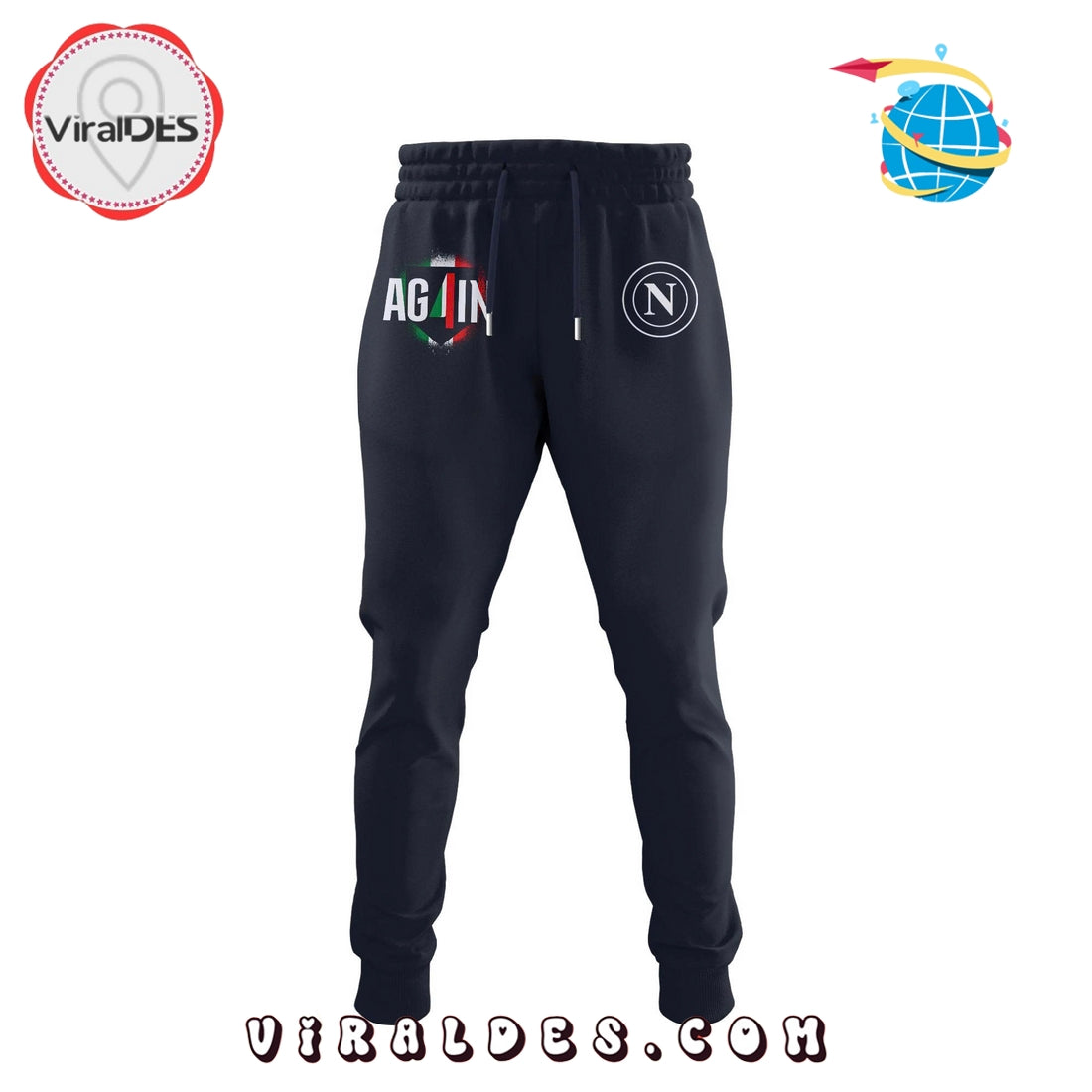 2025 SSC Napoli Campioni d’Italia Hoodie, Long Pants