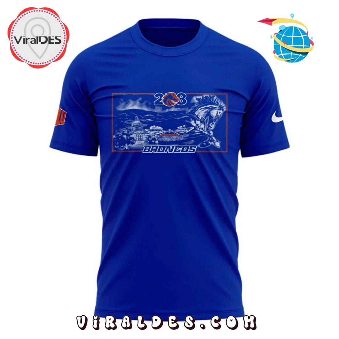2025 The Front Porch of Idaho Helmet Shirt