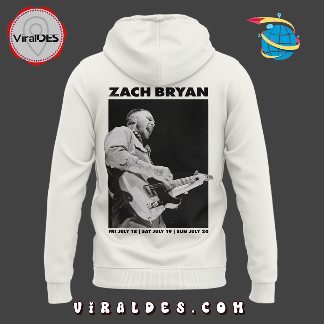 2025 Zach Bryan Meadowlands Cream Hoodie, Long Pants