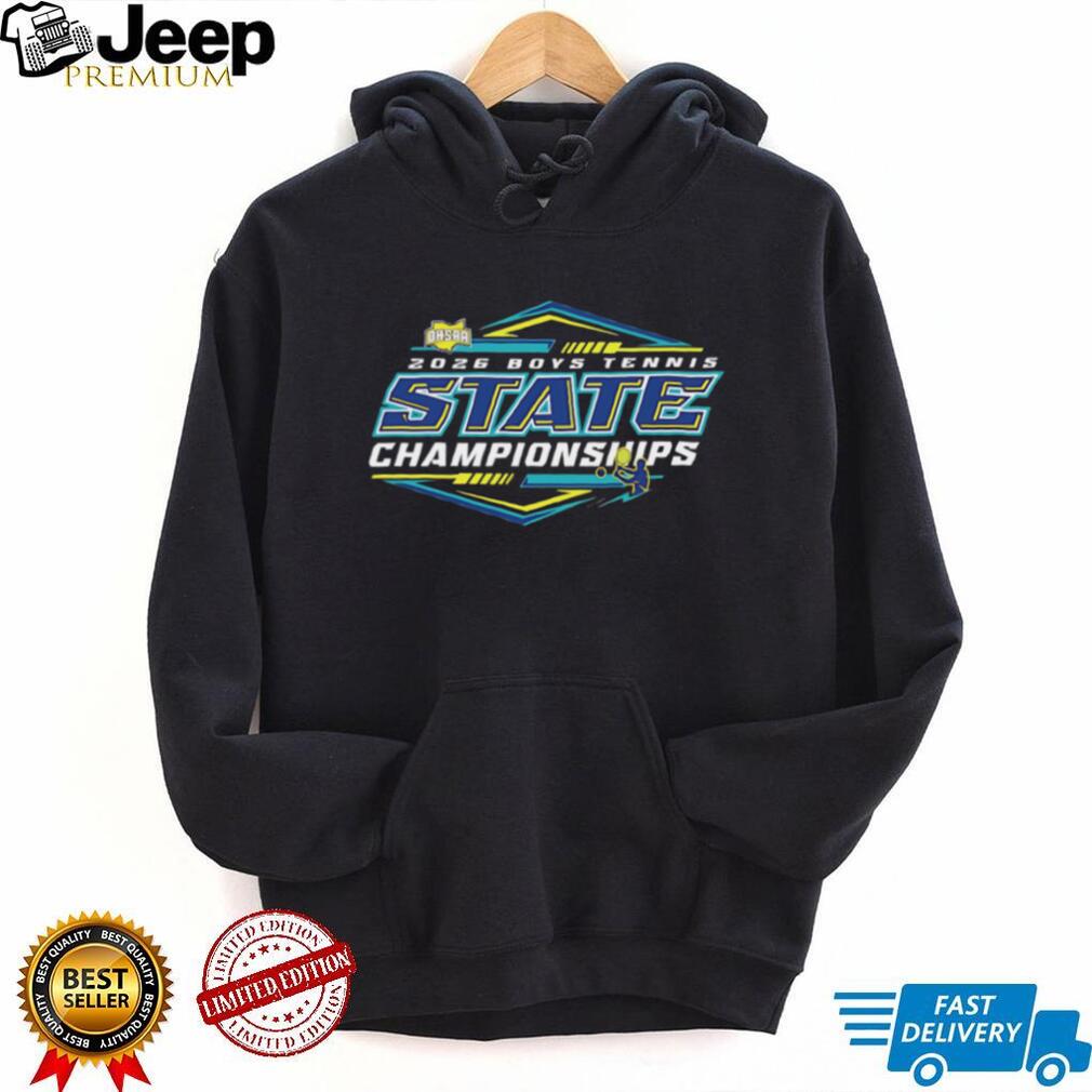 2026 Boys Tennis State Championships Varsity Sports Apparel T Shirt