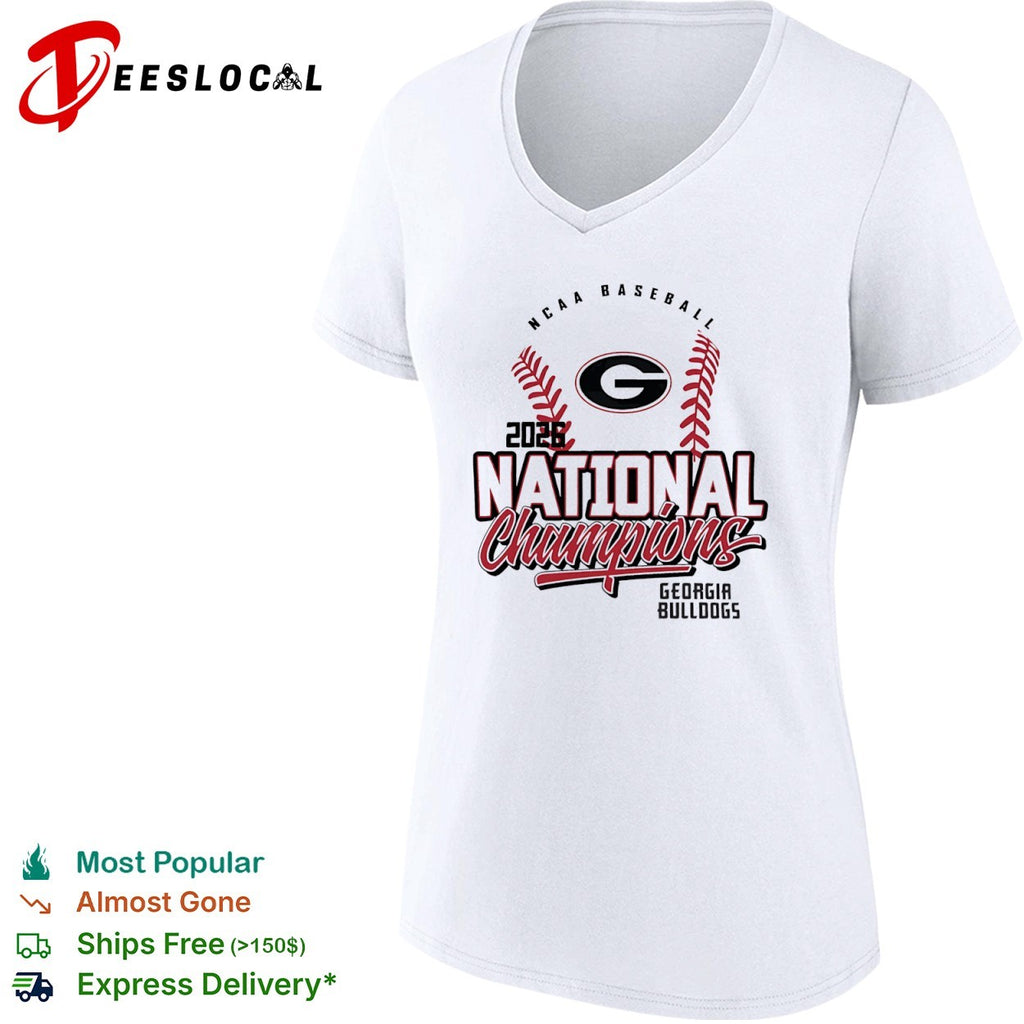 2026 Georgia Bulldogs NCAA Baseball National Champions Georgia Bulldogs shirt