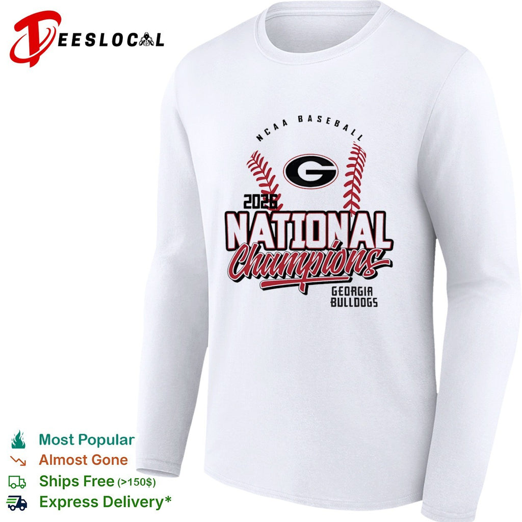 2026 Georgia Bulldogs NCAA Baseball National Champions Georgia Bulldogs shirt