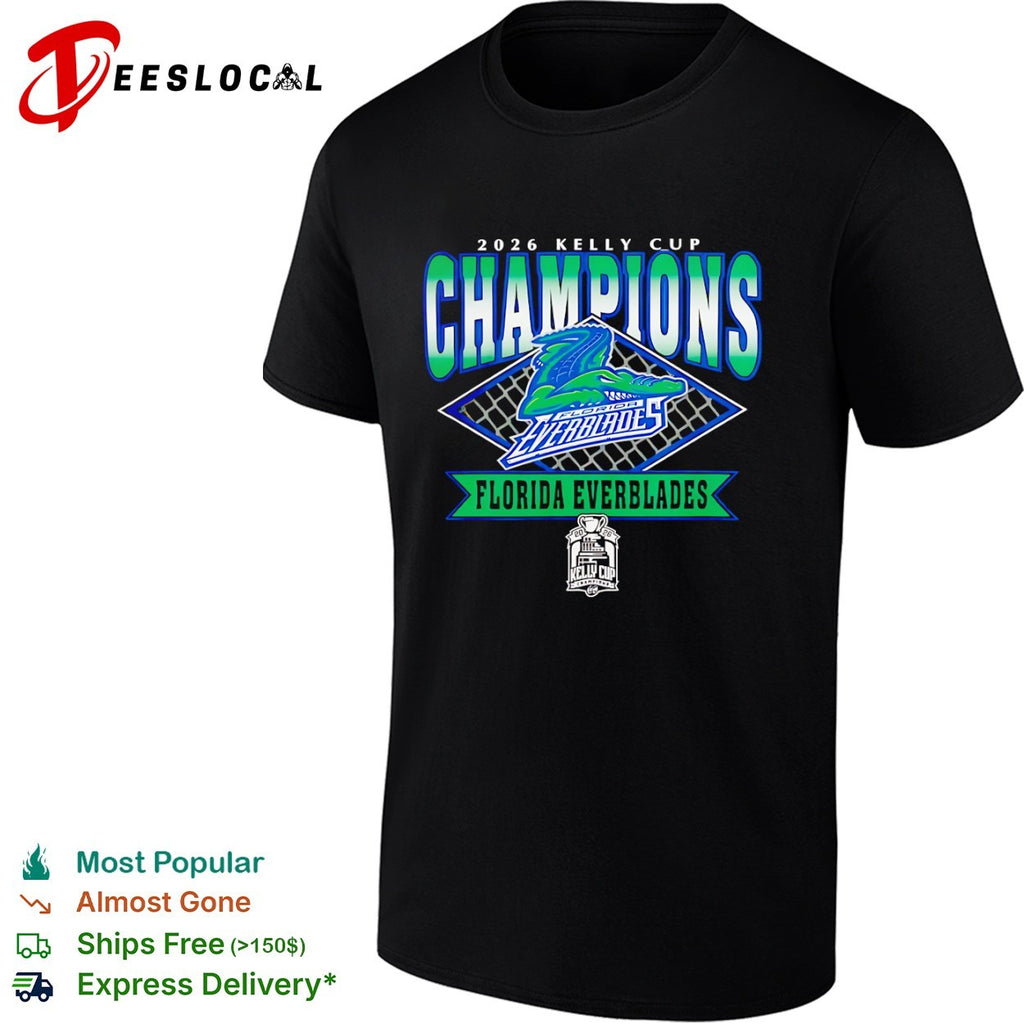 2026 Kelly Cup Champions Florida Everblades Hockey 2026 shirt