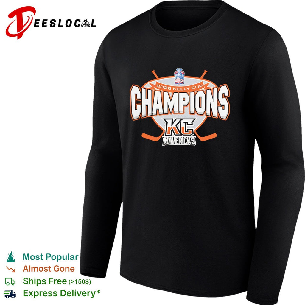 2026 Kelly Cup Champions Kansas City Mavericks KC Mavericks ECHL Hockey shirt
