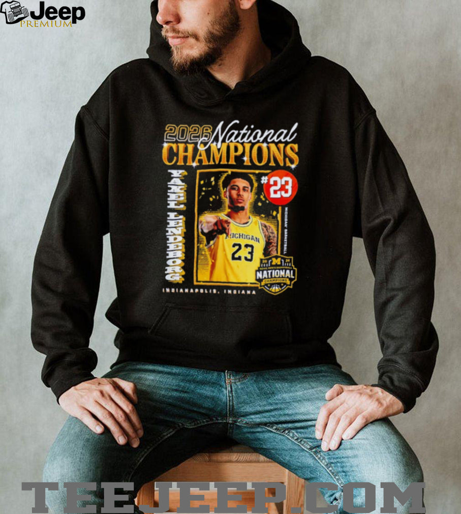 2026 Michigan Men’s Basketball National Champions T Shirt #23