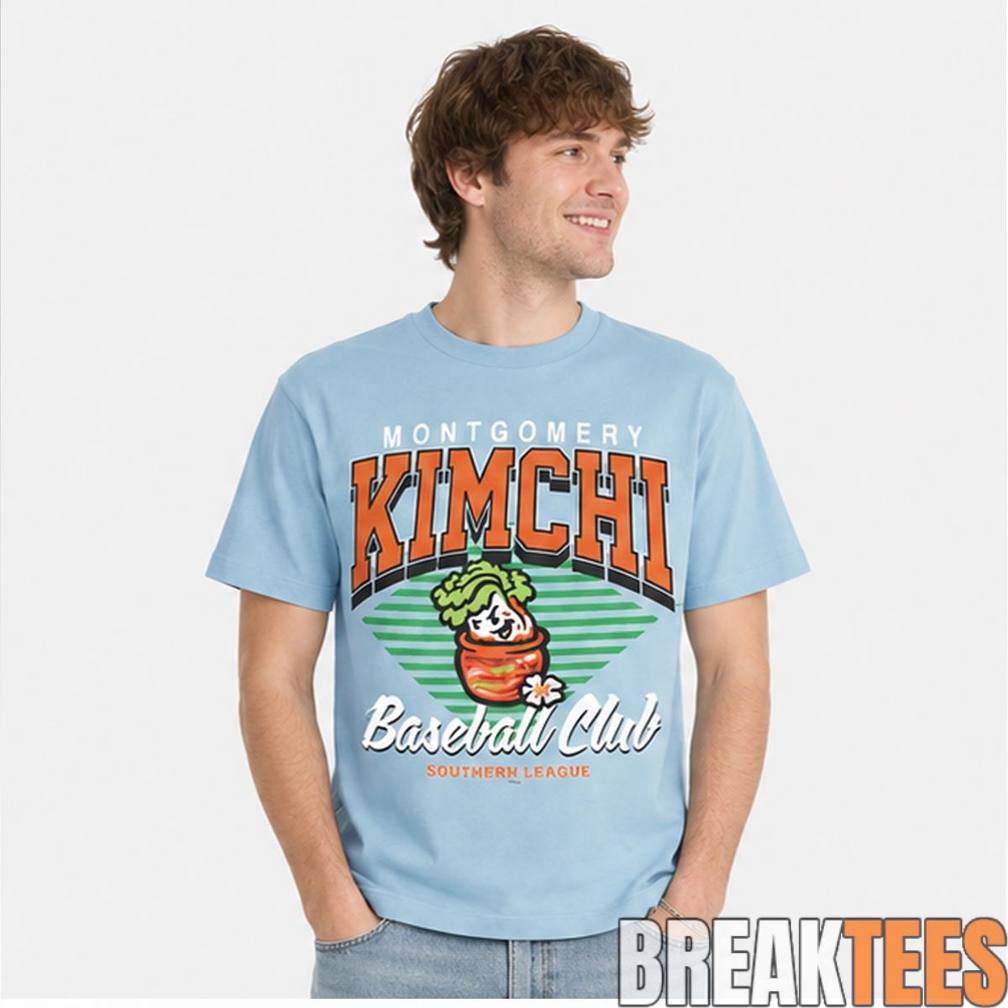 2026 Montgomery Biscuits Montgomery Kimchi Baseball Club Shirt
