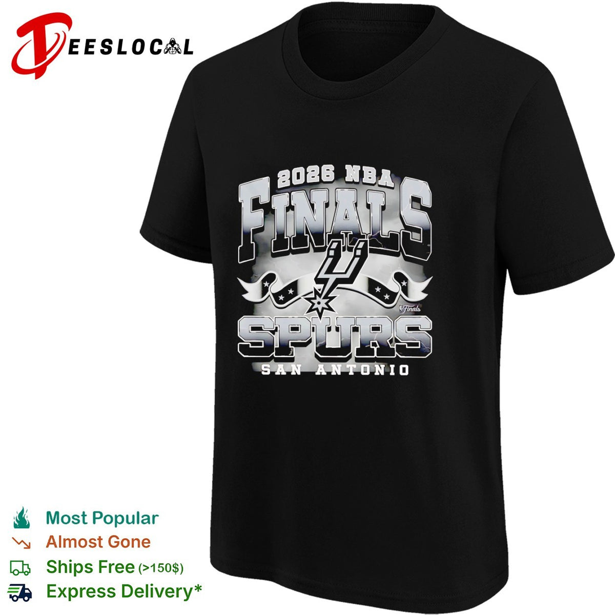 2026 NBA Finals San Antonio Spurs Basketball Championship Shirt
