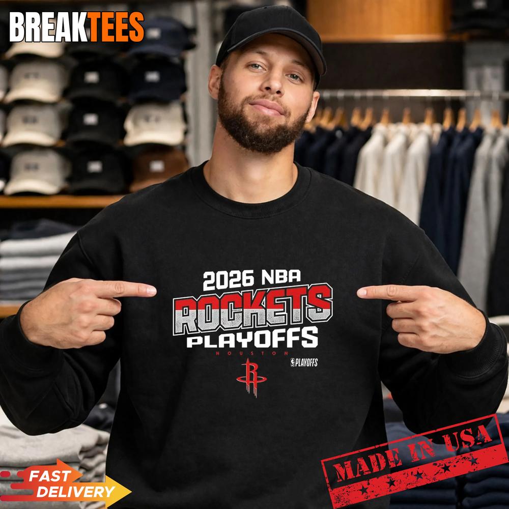 2026 NBA Playoffs Houston Rockets Basketball T-Shirt