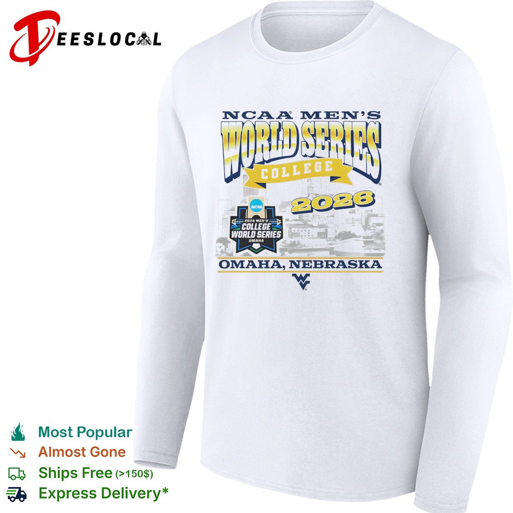 2026 NCAA College World Series Omaha Nebraska West Virginia Mountaineers shirt