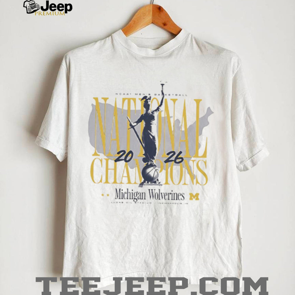 2026 NCAA Men’s Basketball National Champions Michigan Wolverines T Shirt