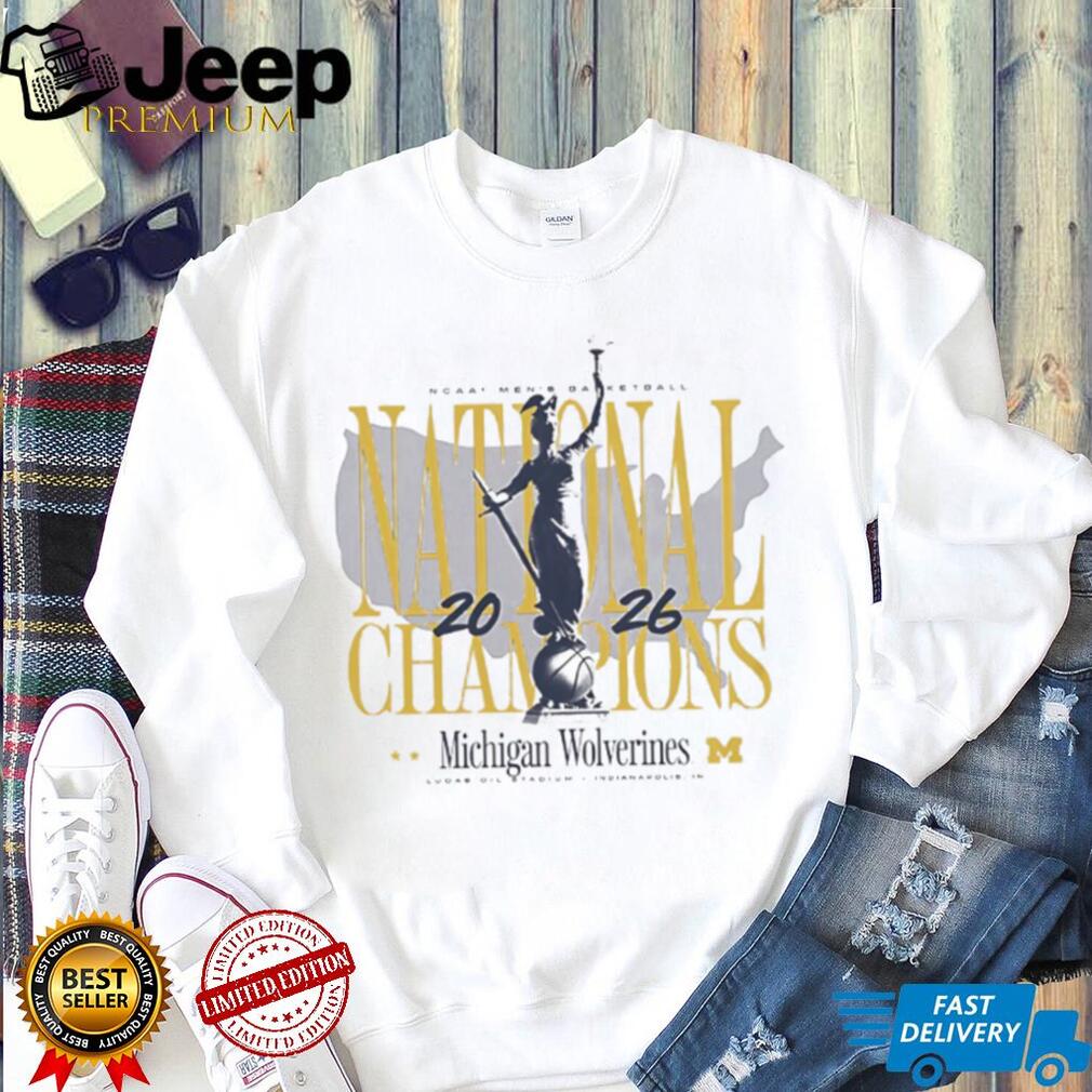 2026 NCAA Men’s Basketball National Champions Michigan Wolverines T Shirt