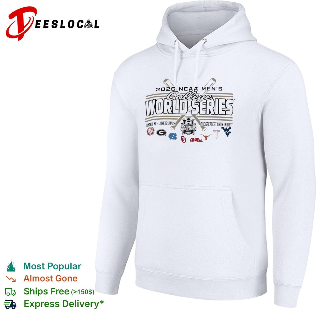 2026 NCAA Men’s College World Series the greatest show on dirt shirt