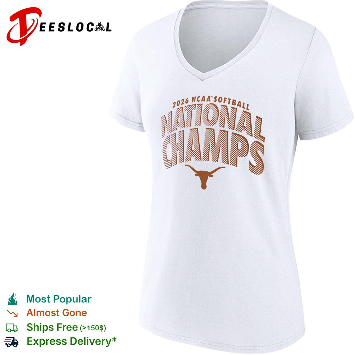 2026 NCAA Softball National Champs Texas Longhorns Athletics shirt