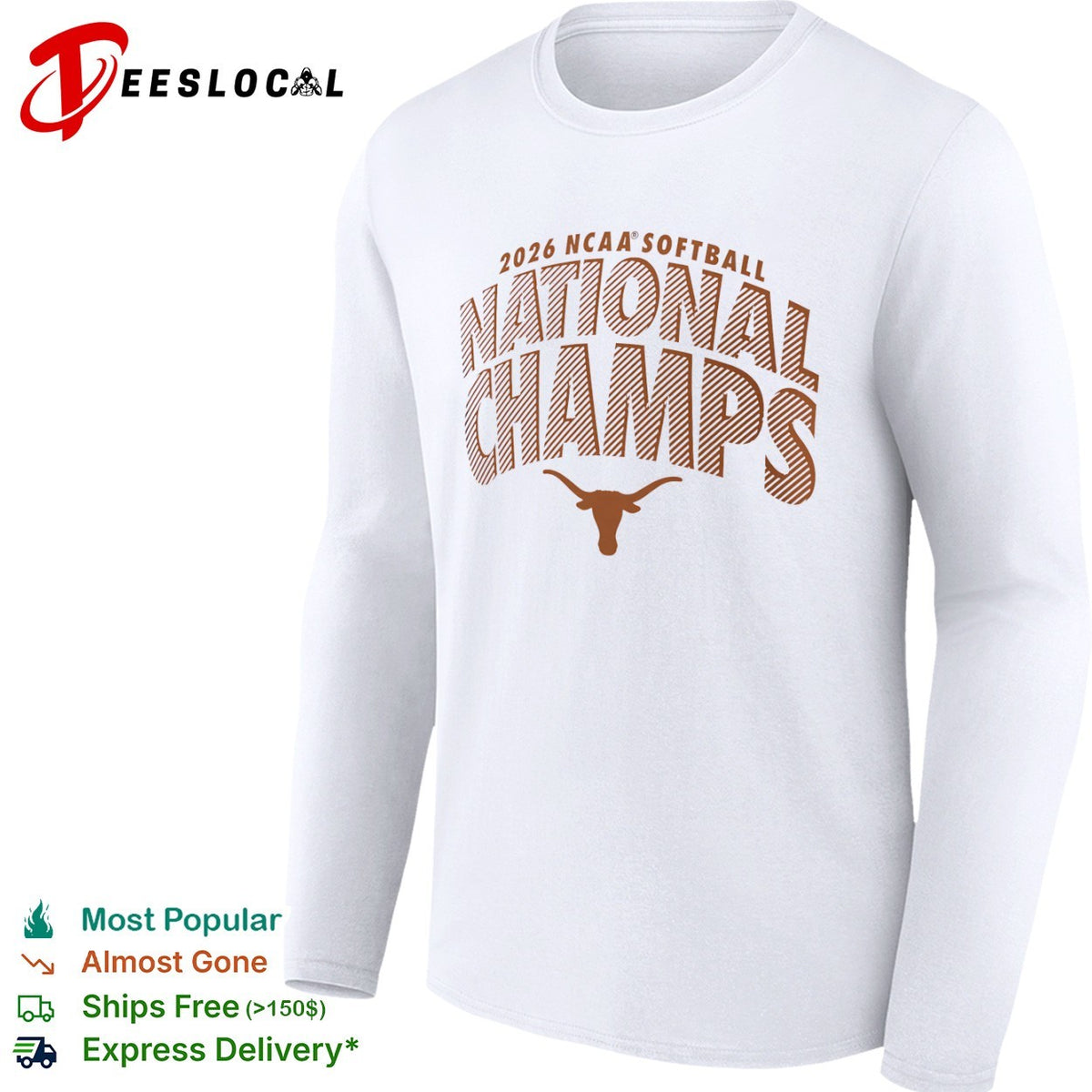 2026 NCAA Softball National Champs Texas Longhorns Athletics shirt