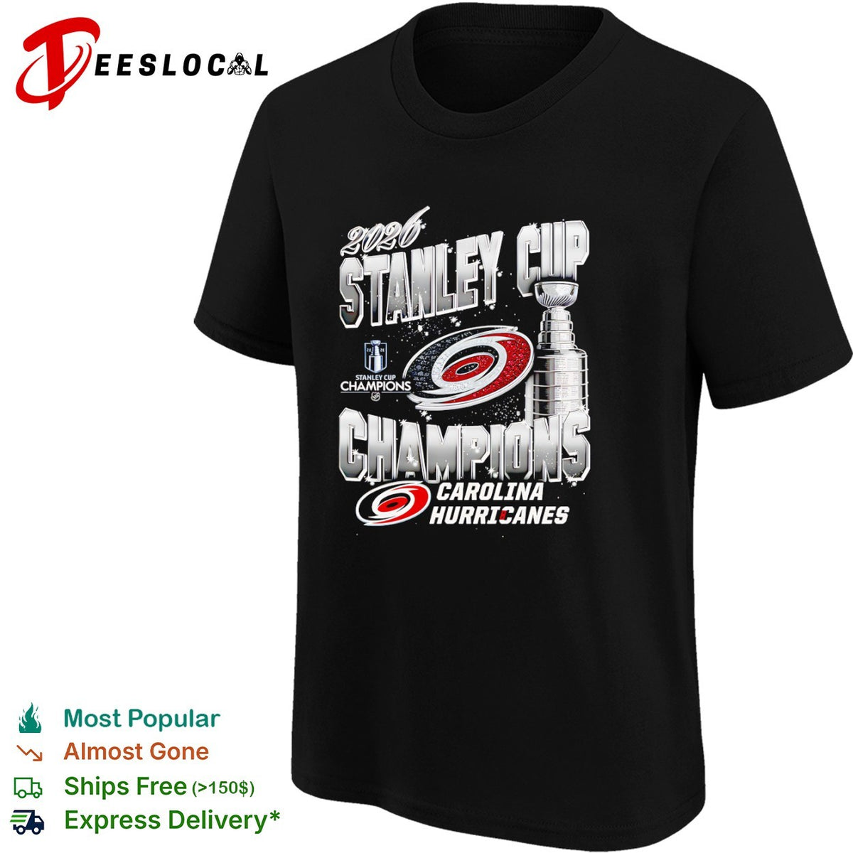 2026 Stanley Cup Champions Carolina Hurricanes 2026 Stanley Cup Champions shirt