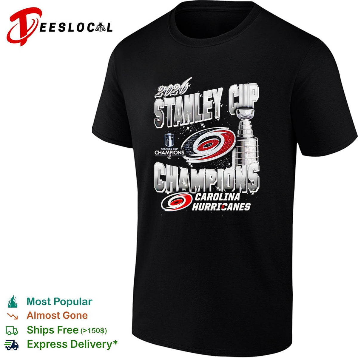 2026 Stanley Cup Champions Carolina Hurricanes 2026 Stanley Cup Champions shirt
