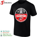 2026 Stanley Cup Champions Carolina Hurricanes logo shirt
