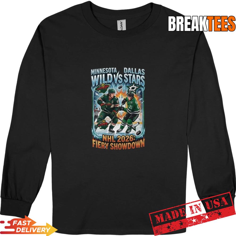 2026 Stanley Cup Playoffs Minnesota Wild vs Dallas Stars T-Shirt