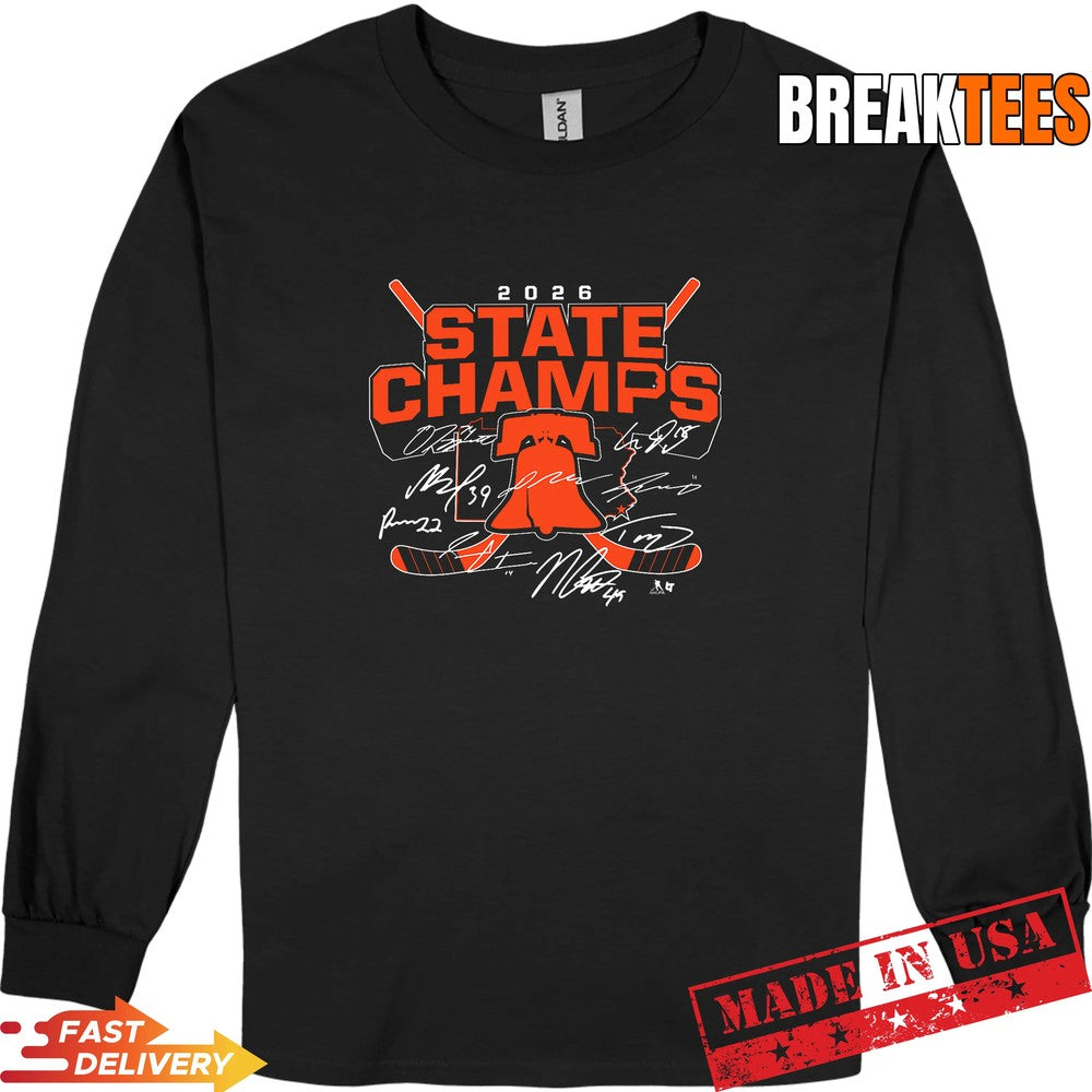 2026 State Champs Philadelphia Hockey Shirt