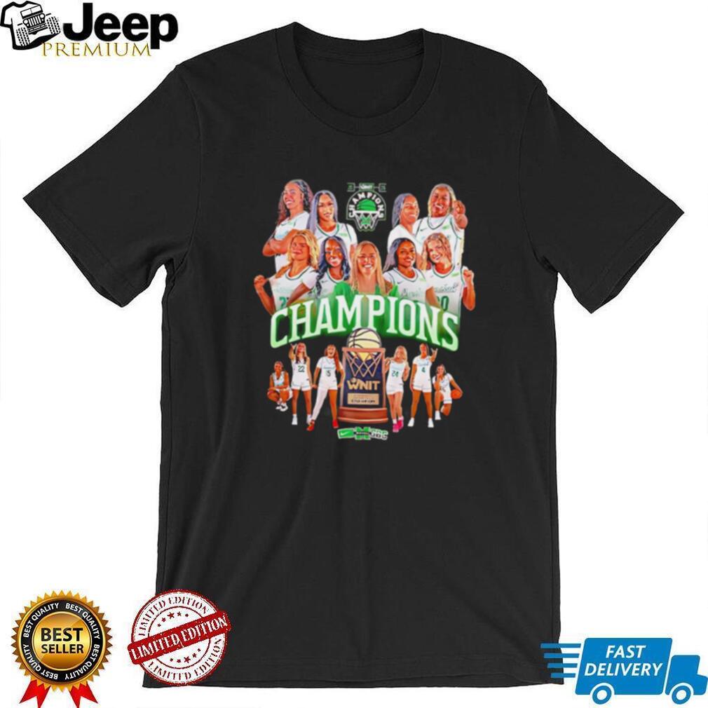 2026 WNIT Women’s Basketball Champions Team Roster Graphic T Shirt