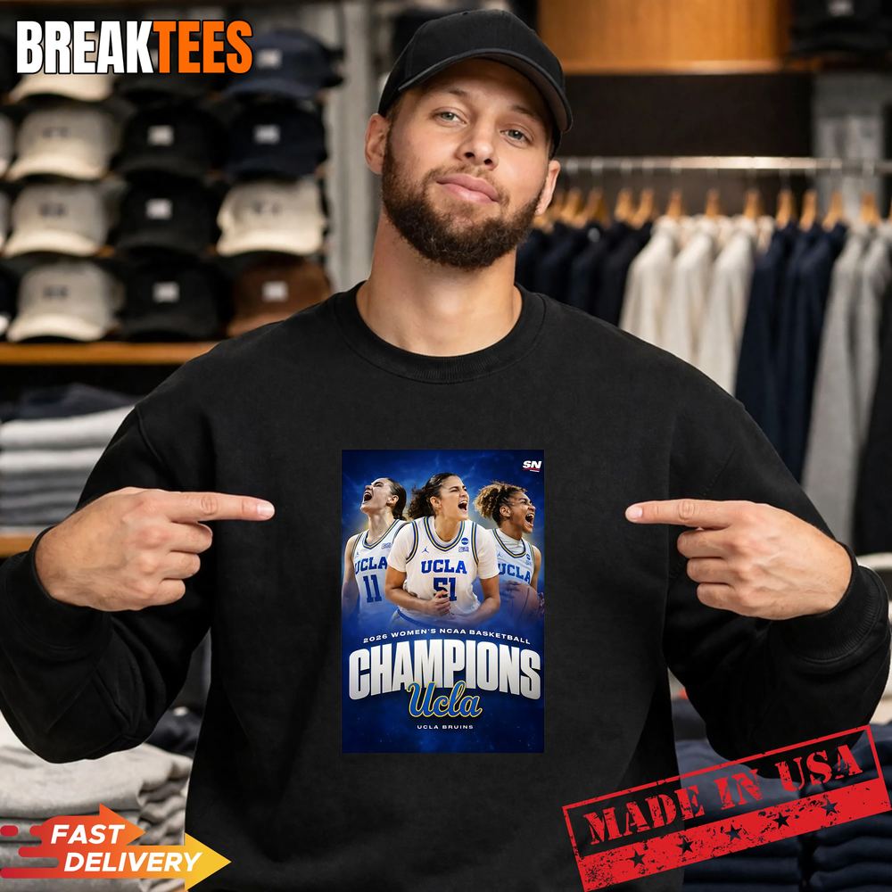 2026 Women’s Basketball National Champions UCLA Bruins Commemorative Tee