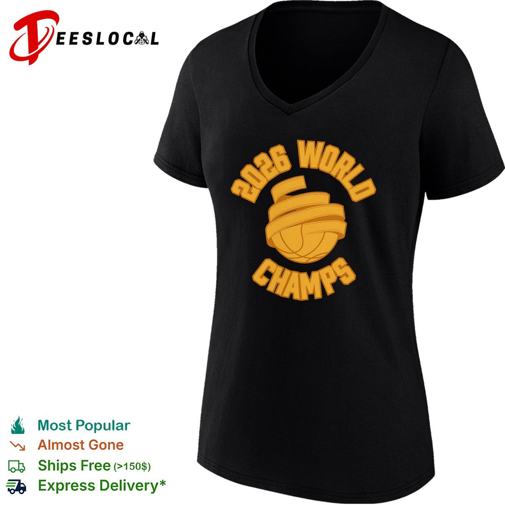 2026 World Champs Basketball Film Reel Fan Novelty Commemorative Fan Sports shirt