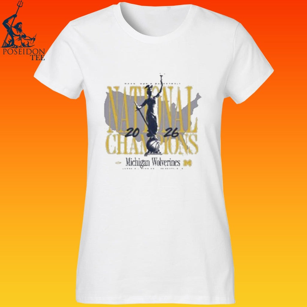 2026 Men’s Basketball Michigan Wolverines National Champions T-shirt