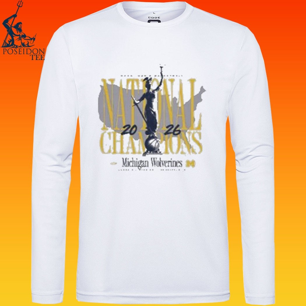 2026 Men’s Basketball Michigan Wolverines National Champions T-shirt