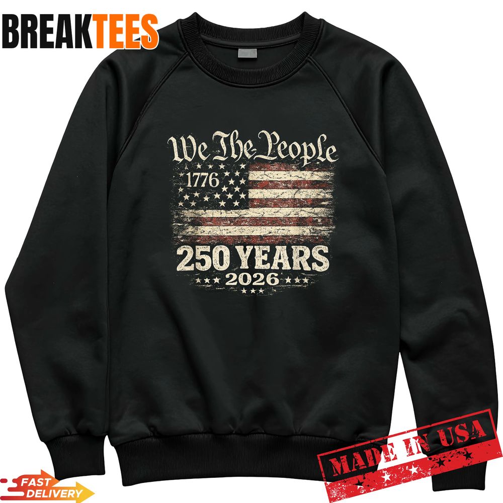 250 Years 1776-2026 250th Anniversary 4th of July Shirt
