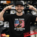 250 Years America Anniversary Dachshund 250th Anniversary T-Shirt
